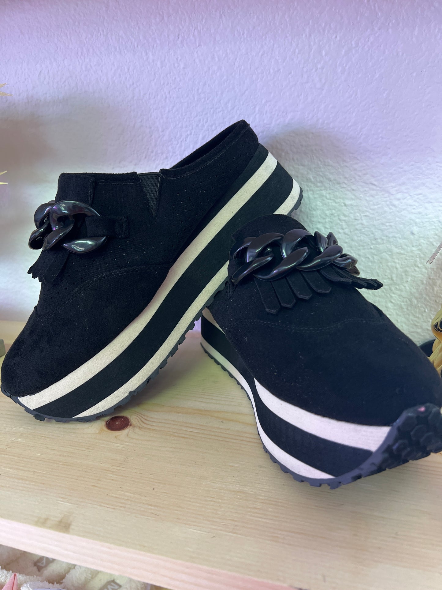Black Mule Shoes