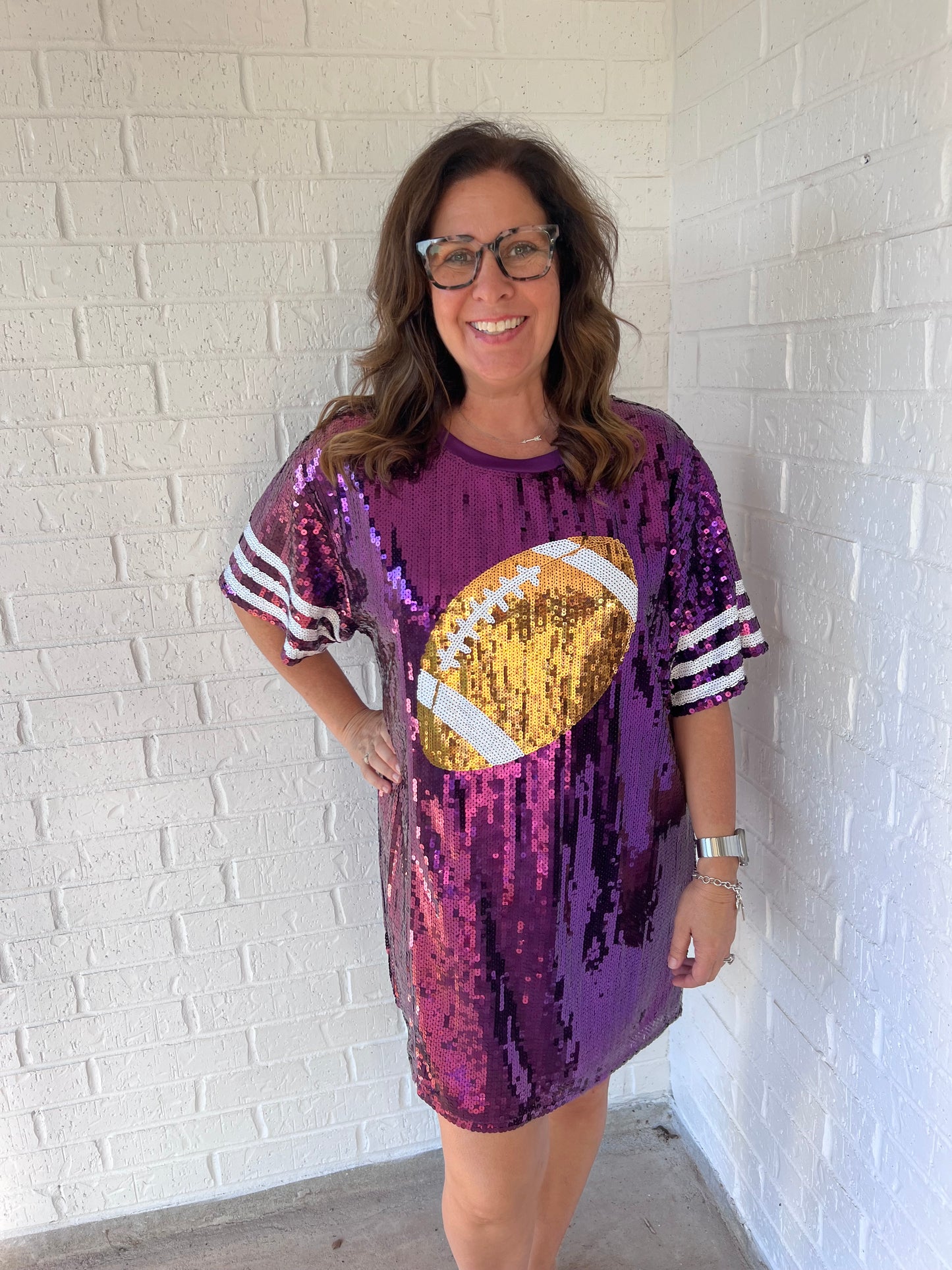 Purple Football Dress
