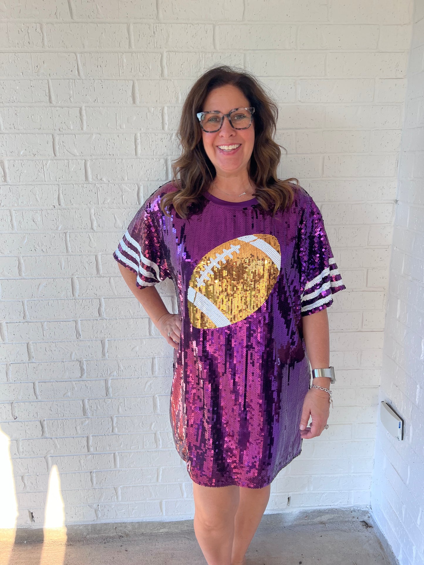 Purple Football Dress