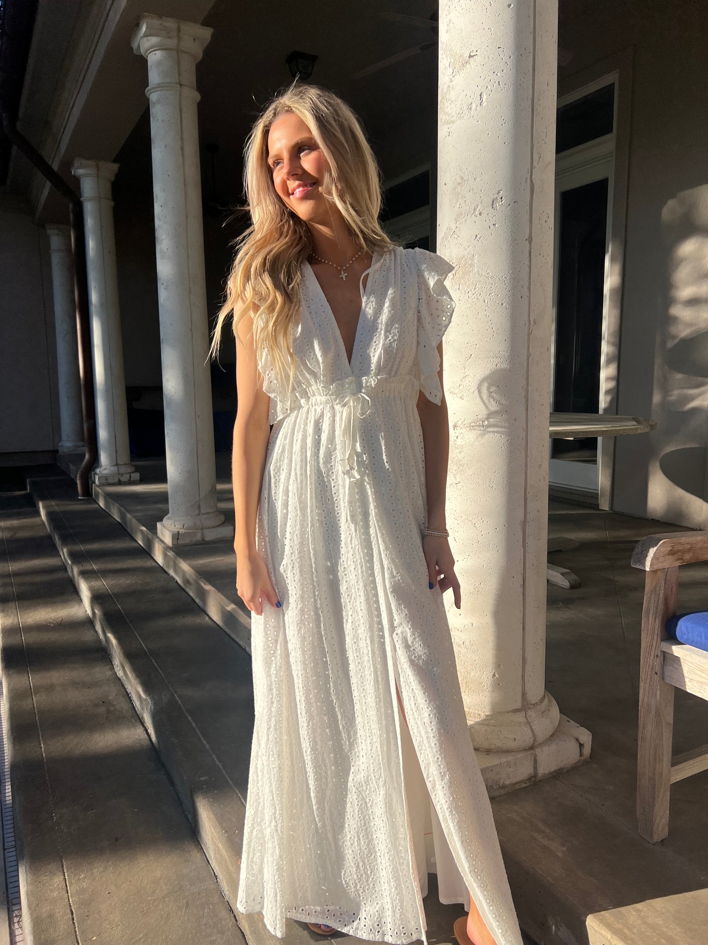 White Lace Dress Buddy Love