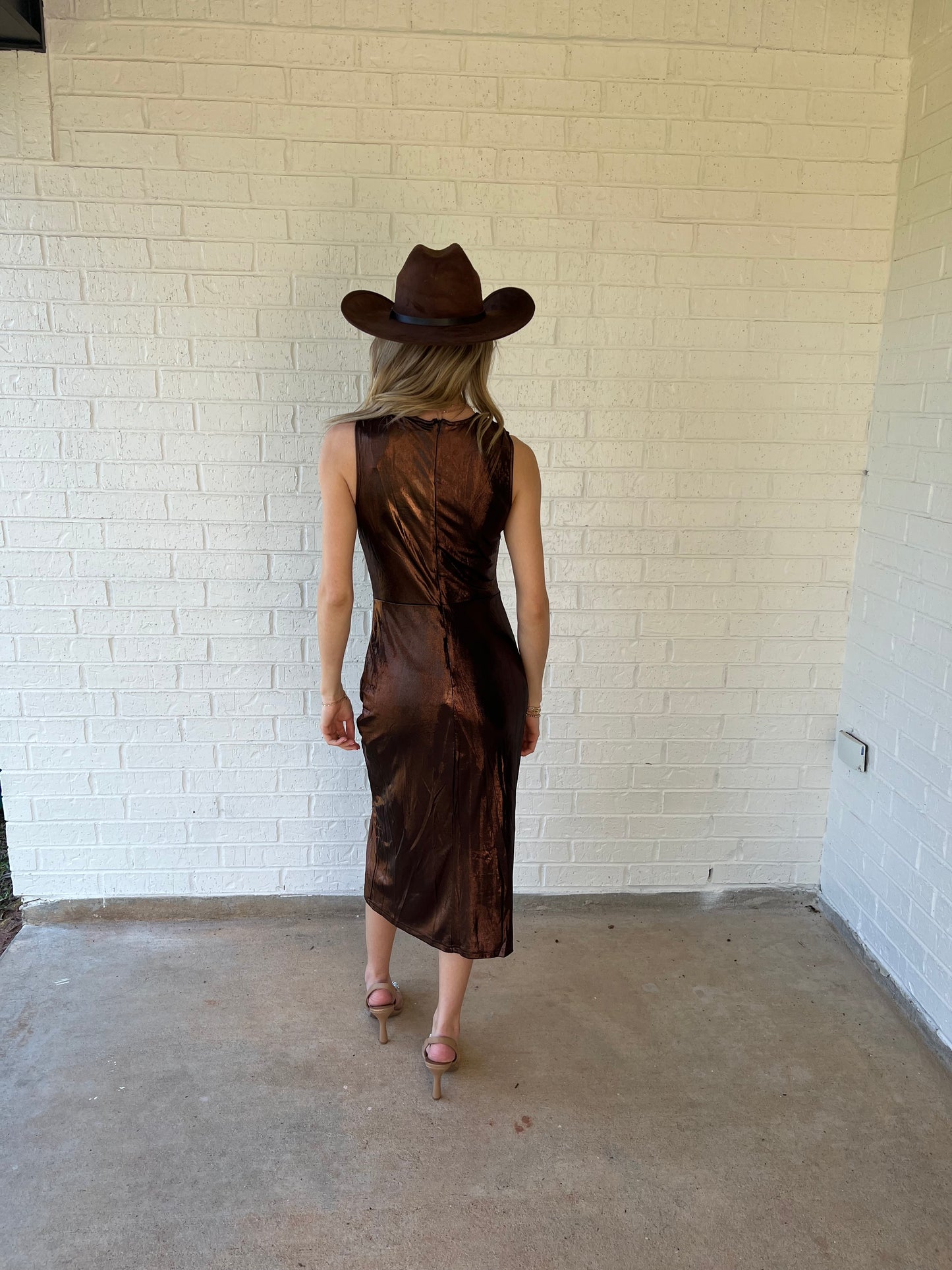 Copper Penny Dress