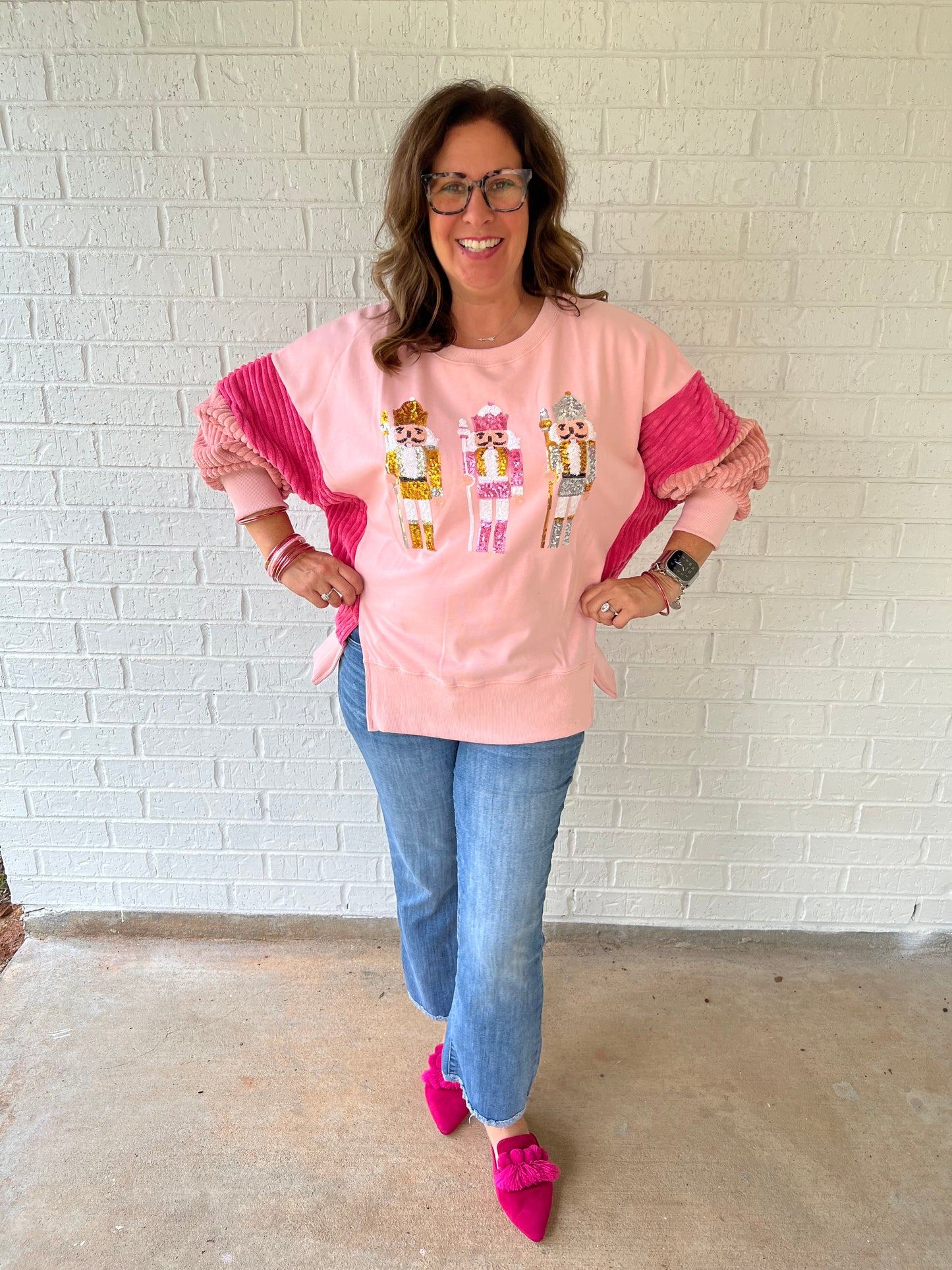 Nutcracker crewneck