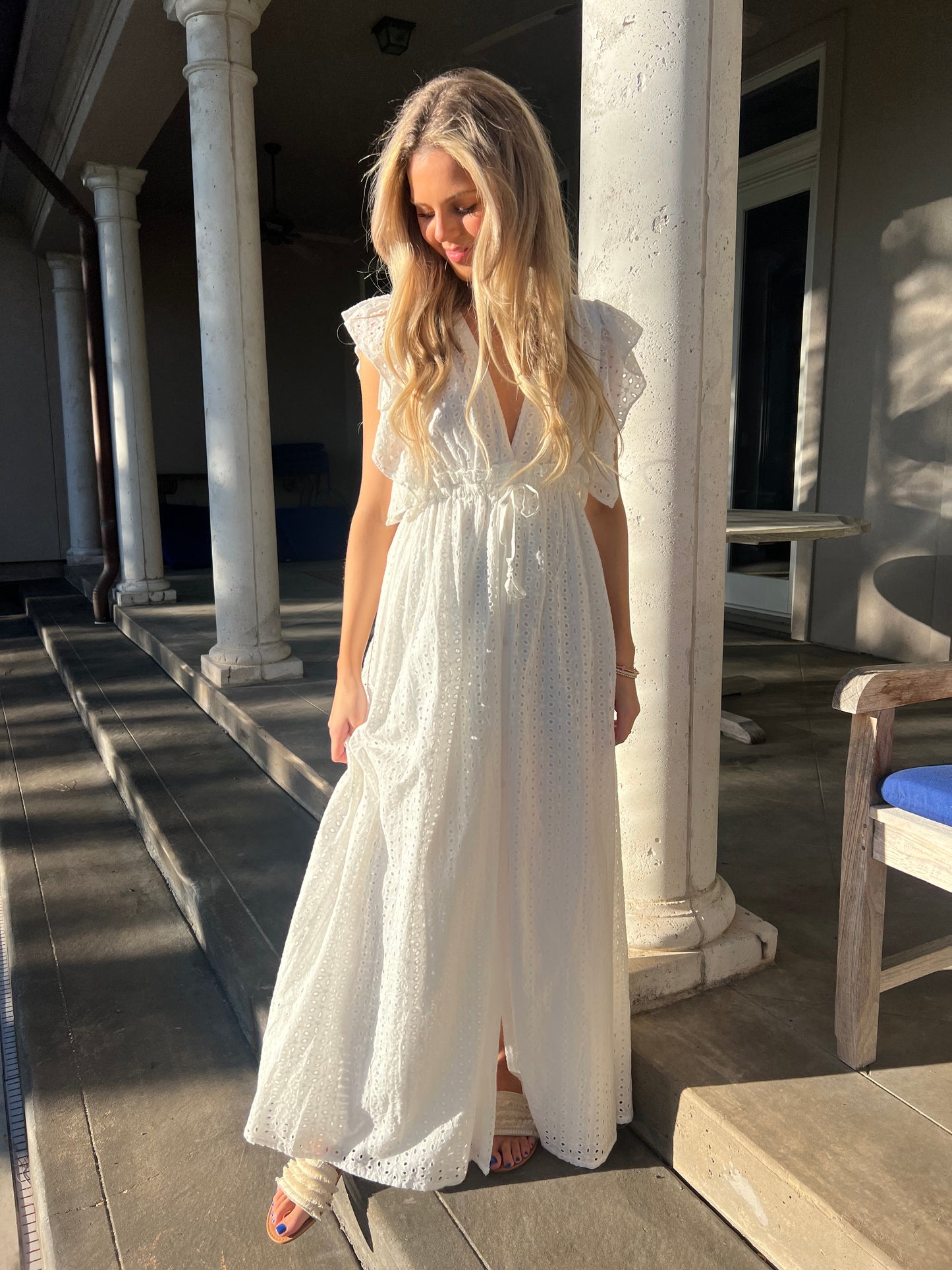 White Lace Dress Buddy Love