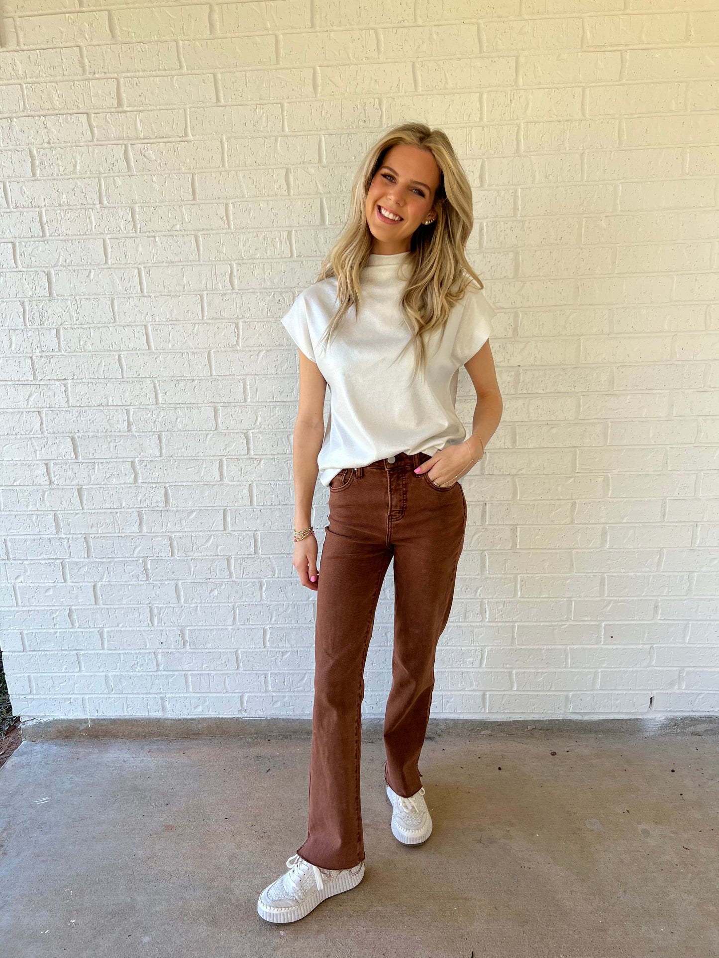 Pearl White top