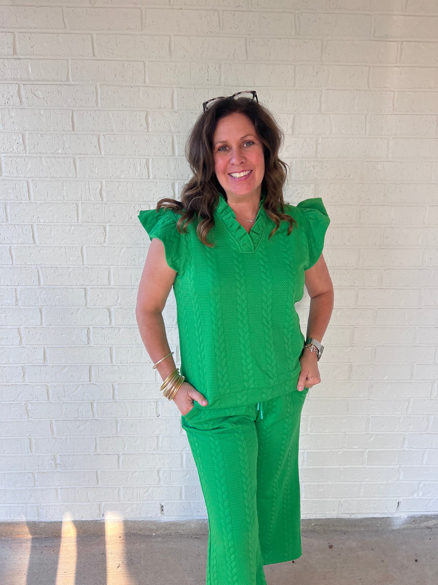 Green lounge set