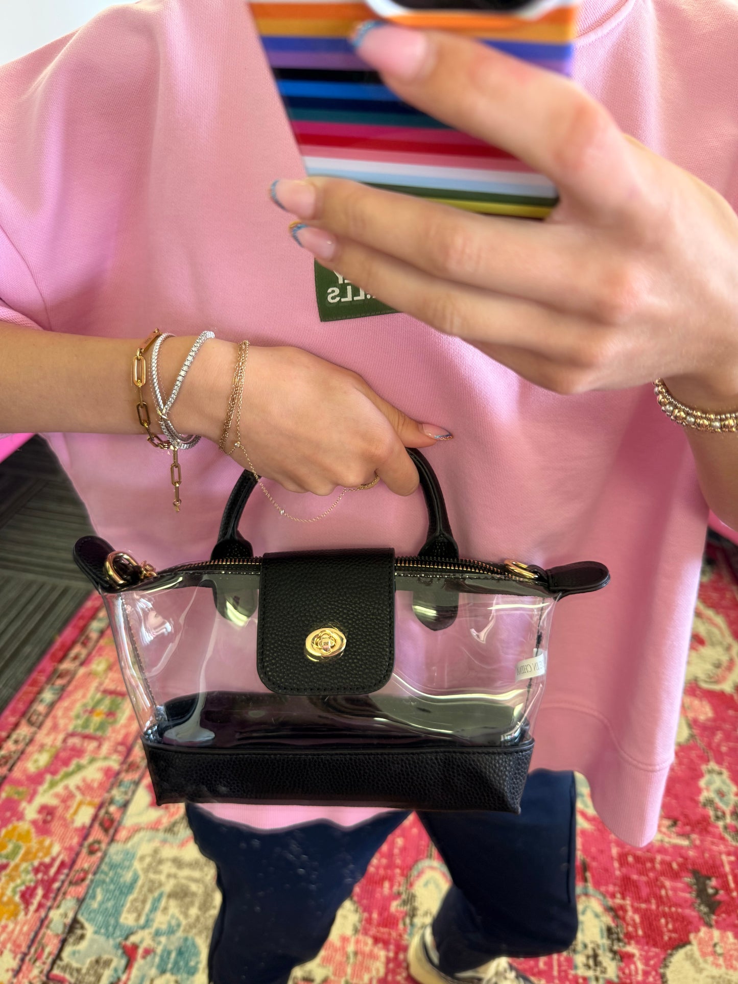 Clear gameday purse