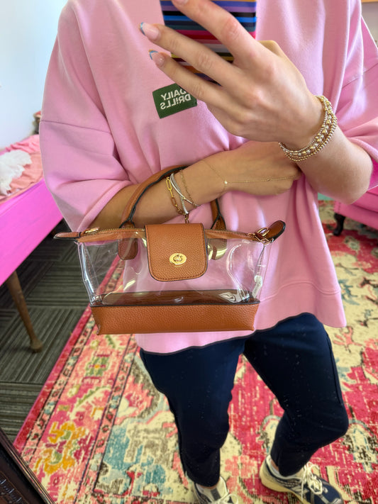 Clear gameday purse