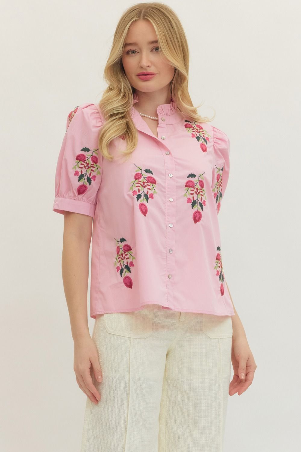 Bubblebum Pink Short Sleeve Top